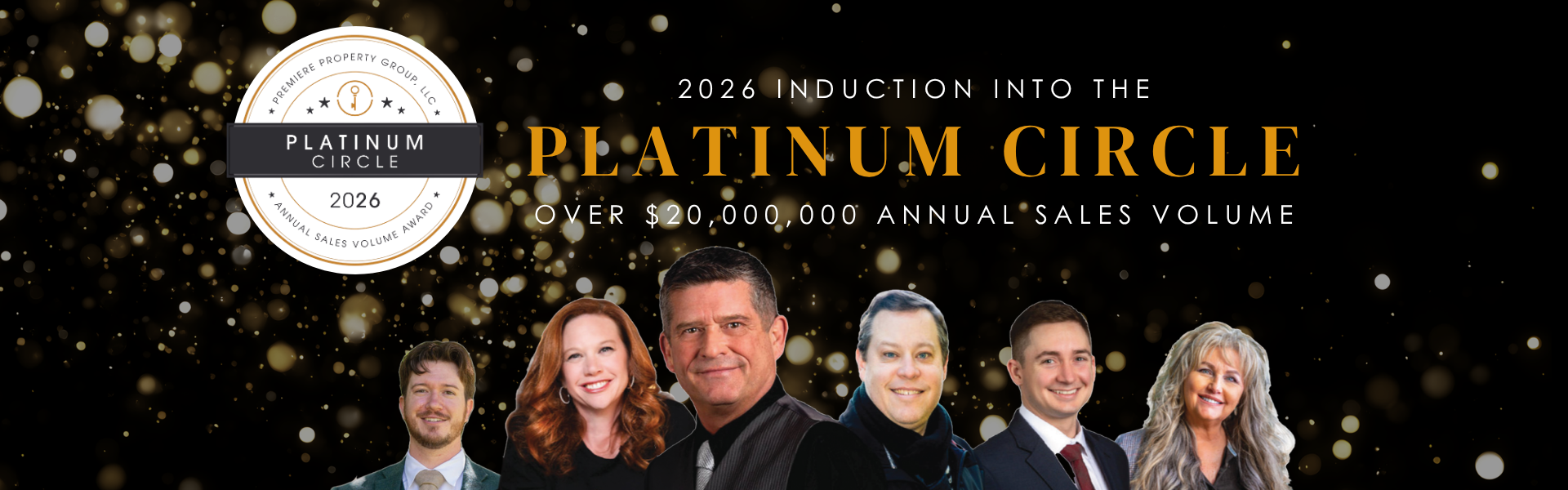 The Gold Key Team, 2026 Platinum Circle inductees with over $20,000,000 in annual sales volume